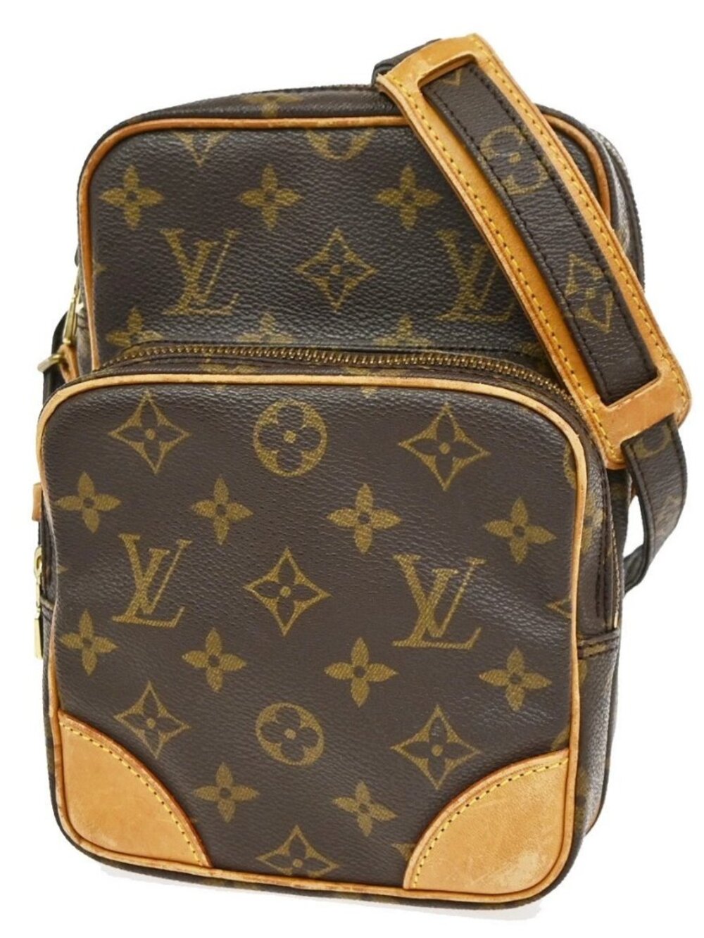 LOUIS VUITTON Amazon Crossbody Shoulder Bag Monogram Leather BN M45236 80KD524
